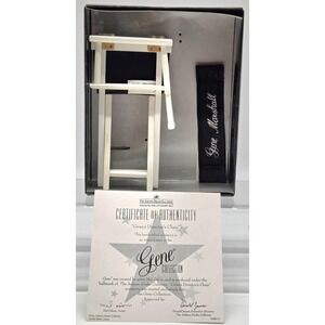 The Ashton-Drake Galleries "Gene's Director's Chair"